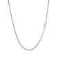 10K White Gold Gourmette Chain 1.5Mm