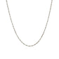 10K White Gold Singapore Chain 1.0Mm
