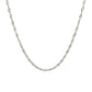 10K White Gold Singapore Chain 1.5Mm