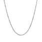 10K White Gold Sparkle Chain 1.5Mm