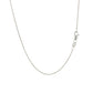 10K White Gold Wheat Chain 0.6Mm