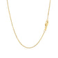 10K Yellow Gold Cable Chain 1.1Mm