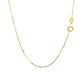 10K Yellow Gold Classic Box Chain 0.45Mm