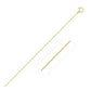 10K Yellow Gold Classic Box Chain 0.45Mm