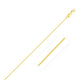 10K Yellow Gold Gourmette Chain 1.0Mm