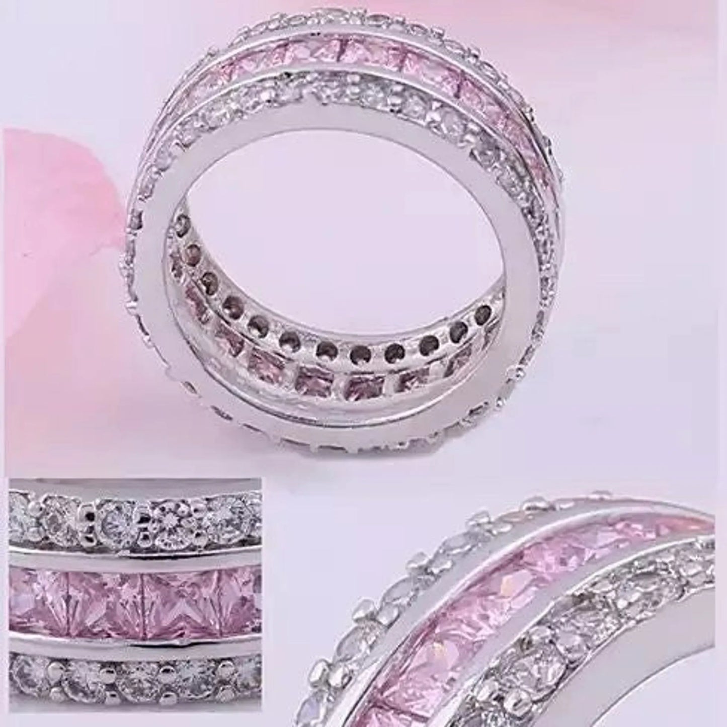 LUMINA Pure & Pink Banquet Rings - Pack Of: 1