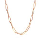 14K Rose Gold Bold Paperclip Chain (4.2 Mm)