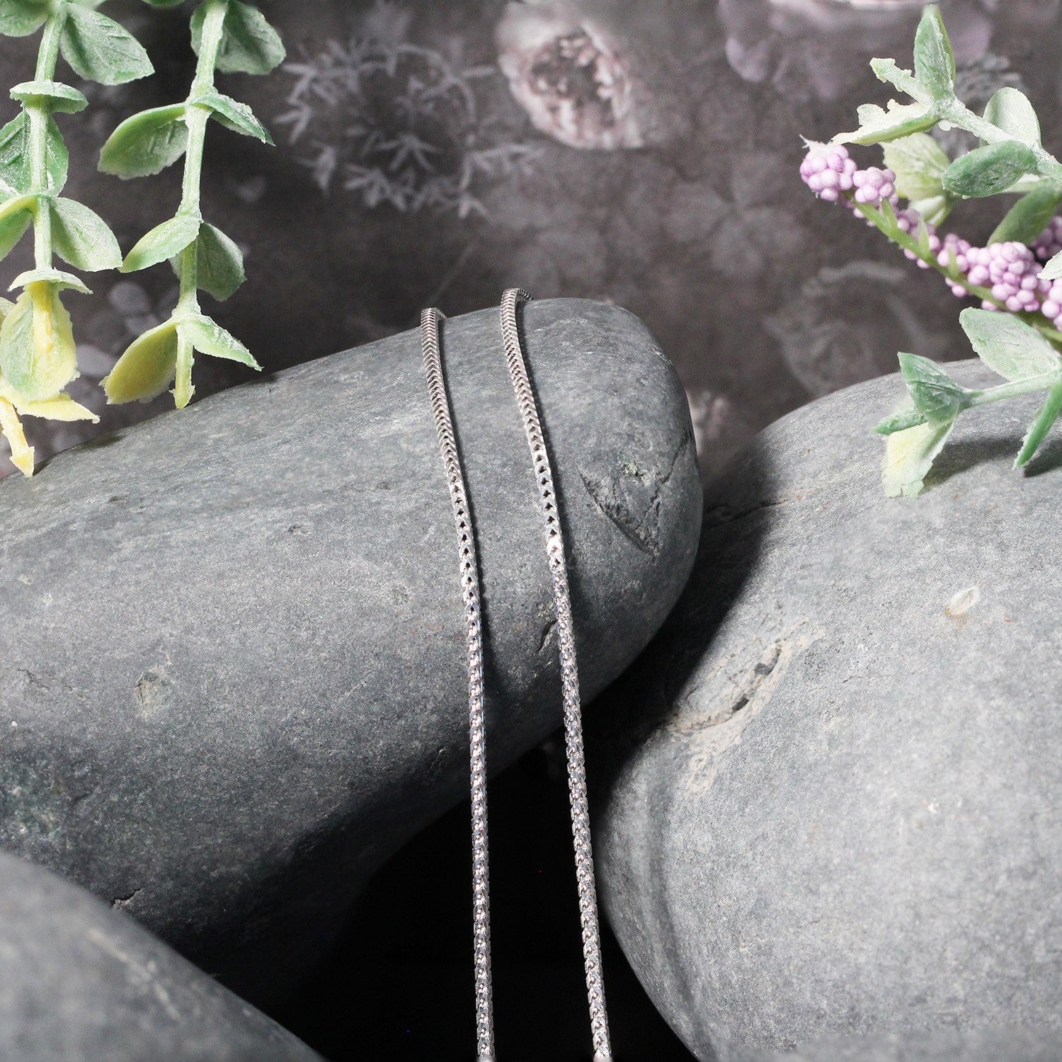 14K White Gold Franco Chain 1.2Mm