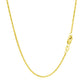 14K Yellow Gold Lumina Pendant Chain 1.0Mm