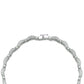 Collette Z Sterling Silver Blue Cubic Zirconia Dangle Necklace