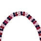 Collette Z Sterling Silver Multi-colored Cubic Zirconia Heavy Neckace
