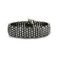 Collette Z Sterling Silver Cubic Zirconia Bangle Bracelet With Studs