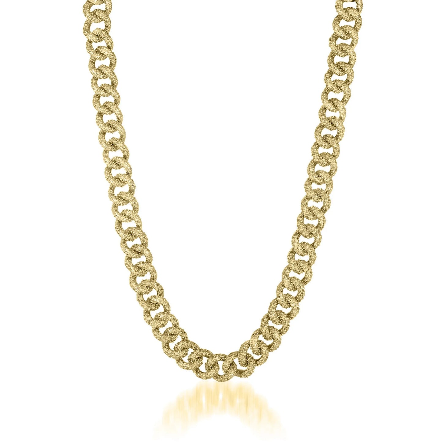 Collette Z Gold Overlay Thick Chain Necklace