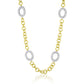 Collete Z Sterling Silver Mini Clear Cubic Zirconia Necklace