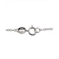 Collette Z Sterling Silver Gold And Brown Cubic Zirconia Necklace