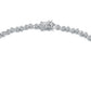 Collette Z Sterling Silver Clear Cubic Zirconia Thirteen Strand Necklace