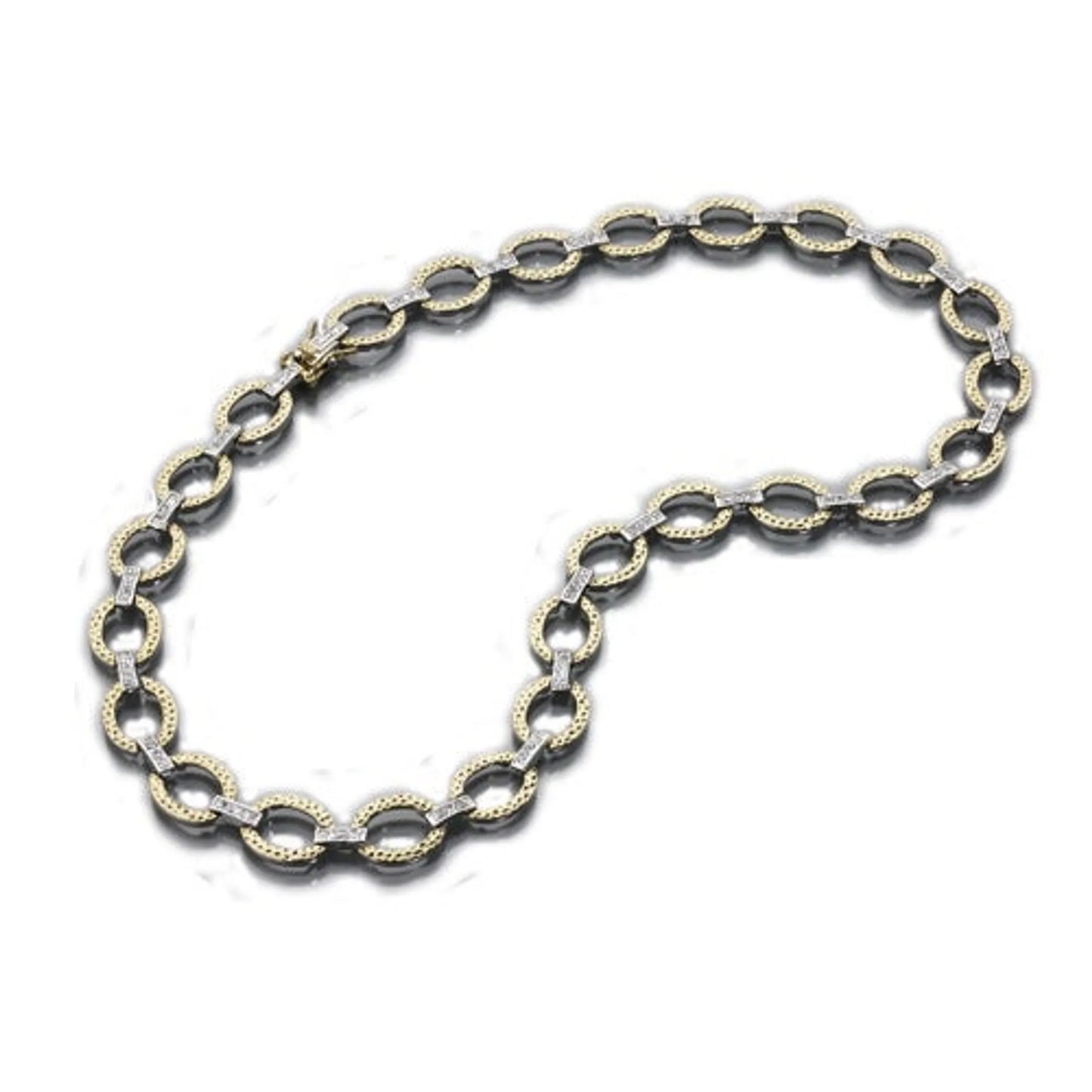Collette Z Dark Sterling Silver Chain Necklace