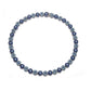 Collette Z C.Z. Sterling Silver Rhodium Plated Sapphire And Blue Topaz Flower Shape Necklace