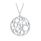 Collette Z Sterling Silver Fancy Loops Design Pendant