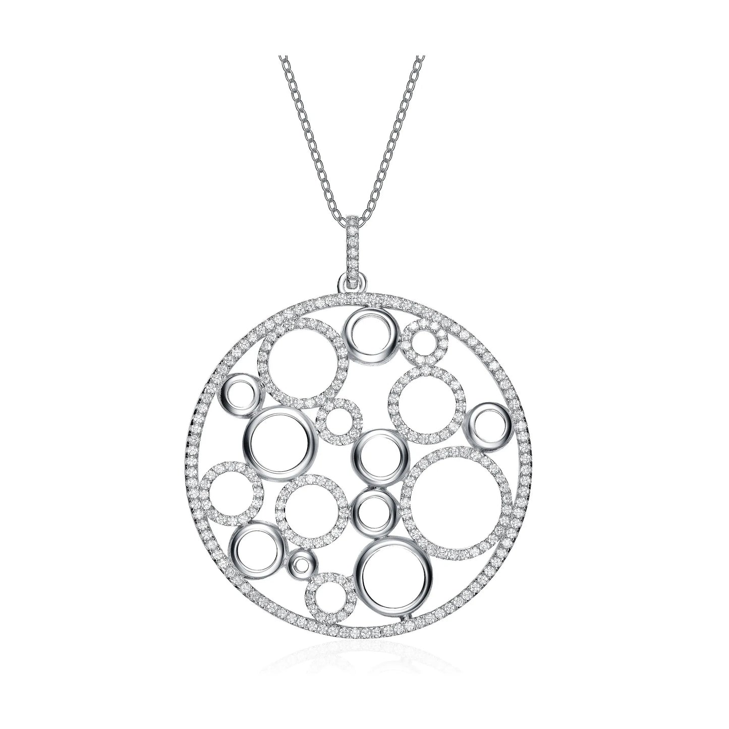 Collette Z Sterling Silver Fancy Loops Design Pendant