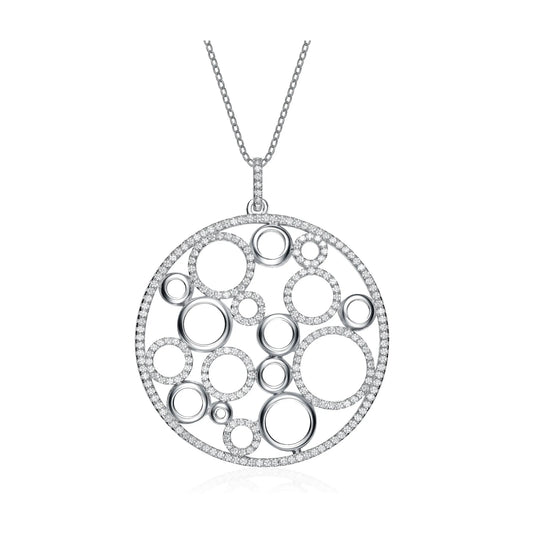 Collette Z Sterling Silver Fancy Loops Design Pendant
