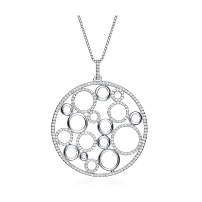 Collette Z Sterling Silver Fancy Loops Design Pendant