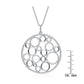 Collette Z Sterling Silver Fancy Loops Design Pendant
