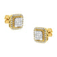10 Karat Yellow Gold Stud Earrings
