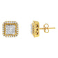 10 Karat Yellow Gold Stud Earrings