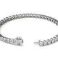 14K Gold 4.00 CTW Lab Diamond (G/VS) Tennis Bracelet | AGI Certified | 30-Day Guarantee