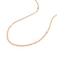 2.5Mm 14K Rose Gold Pendant Chain With Textured Links
