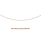 2.5Mm 14K Rose Gold Pendant Chain With Textured Links