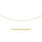 2.5Mm 14K Yellow Gold Pendant Chain With Textured Links