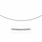 3.5Mm 14K White Gold Pendant Chain With Textured Links