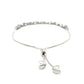 Adjustable Multi-Strand Chain And Bead Bracelet In Sterling Silver