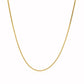 10k Yellow Gold Gourmette Chain 1.0mm (1.00 mm)