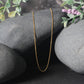 10k Yellow Gold Gourmette Chain 1.0mm (1.00 mm)