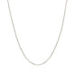10k White Gold Cable Chain (1.10 mm)