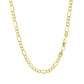 10k Yellow Gold Lite Figaro Chain (3.70 mm)