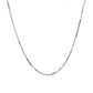 10k White Gold Classic Box Chain (0.94 mm)