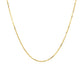 10k Yellow Gold Adjustable Cable Chain (1.10 mm)
