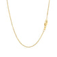 10k Yellow Gold Cable Chain (1.10 mm)