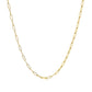 14K Yellow Gold Fine Paperclip Chain (1.50 mm)
