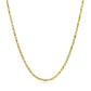 Diamond Cut Fancy Links Pendant Chain In 14K Yellow Gold (1.5Mm)