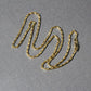 Diamond Cut Fancy Links Pendant Chain In 14K Yellow Gold (1.5Mm)