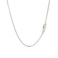 Sterling Silver Twisted Open Heart Diamond Accented Pendant (.04 Cttw)