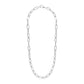Sterling Silver Wide Paperclip Chain Necklace