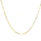 14K Yellow Gold Fine Paperclip Chain (1.50 mm)