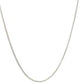 10k White Gold Wheat Chain 1.0mm (1.00 mm)