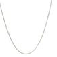 10k White Gold Wheat Chain 0.6mm 